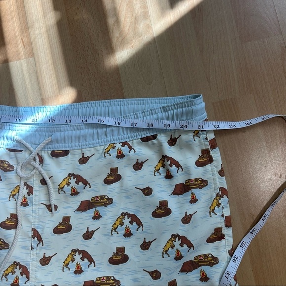 Magellan Shiner Bock Novelty Print Swim Outdoor Shorts XL - Picture 8 of 12